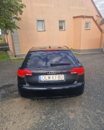 Audi A3 cena 24900 przebieg: 192810, rok produkcji 2008 z Ostrów Lubelski małe 67